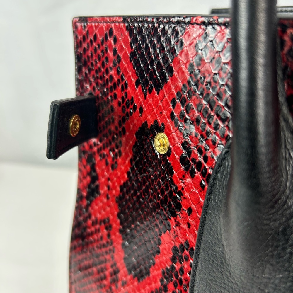 SAINT LAURENT
Python Leather Satchel - Picture 12 of 14